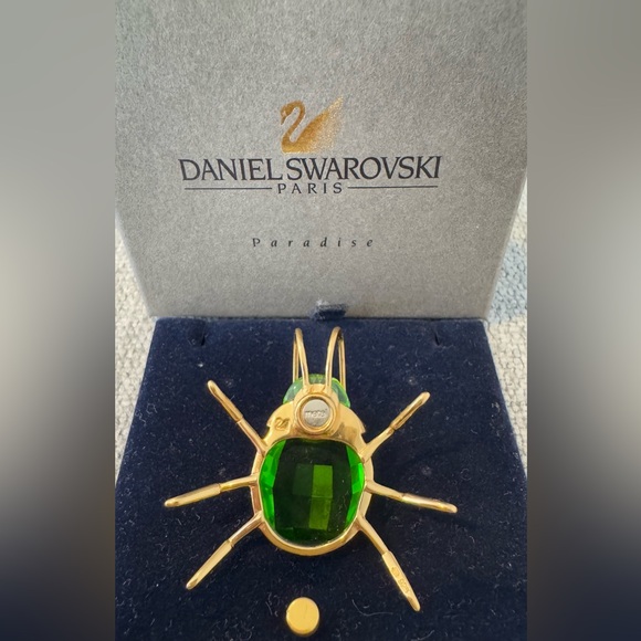 Swarovski Scarab pin/brooch. 
In original box. 
NWOT. - Picture 9 of 9
